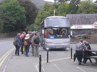 Aufbruch zur Panoramatour am Nachmittag