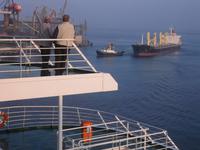 Rotterdam - Ankunft nach der Fährpassage von Hull