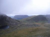 Abstieg vom Snowdon in Wales