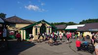 An der Zahnradbahnstation zum Snowdon