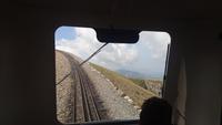 Auf der Fahrt hinauf zum Snowdon
