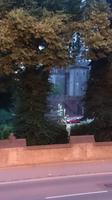Blick vom Hotel zum Cardiff Castle
