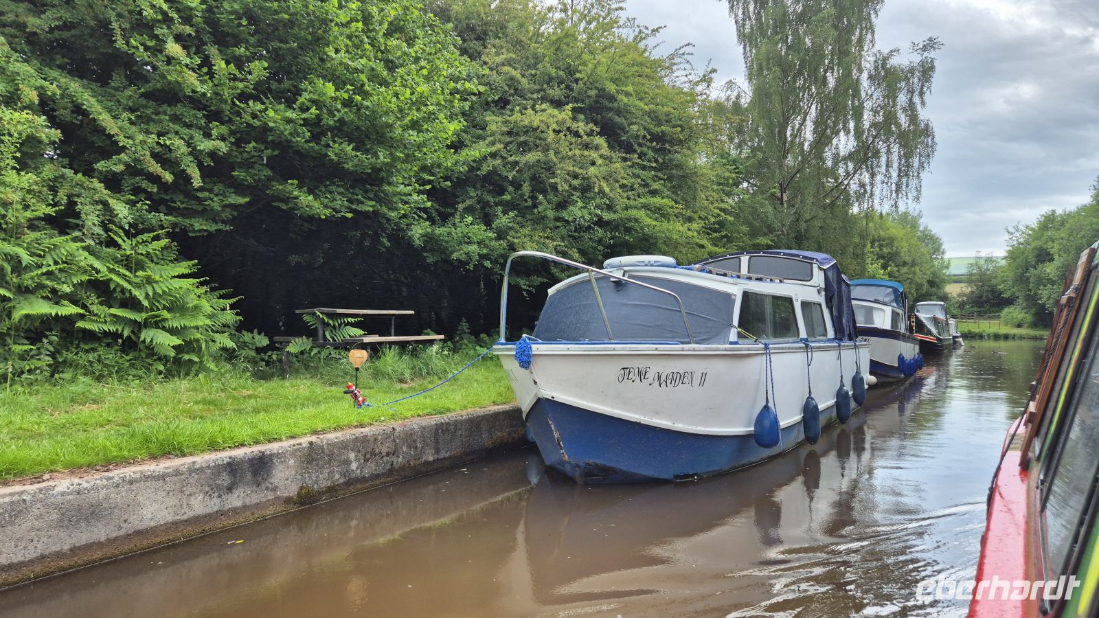 Brecon Kanalfahrt