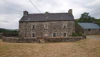 Dorf an der Abbey Strata Florida