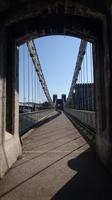 Kettenbrücke in Conwy