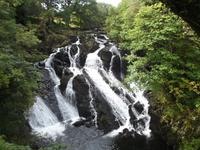 Swallow-Wasserfälle im Herzen von Snowdonia