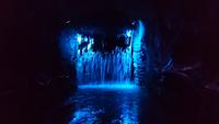 Wasserfall im Labyrinth des König Arthus