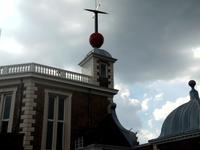  der Zeitball auf dem Royal Observatory Greenwich