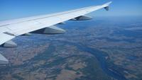 007 Abflug, über dem Rhein