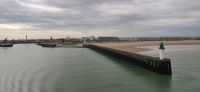 015 Überfahrt Calais-Dover, Hafen Calais