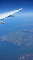 018 Flug, Rheinmündung