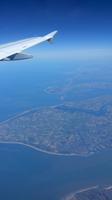 019 Flug, Rheinmündung