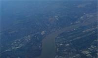 026 Flug, Themse mit Themsewehr und Citi Airport
