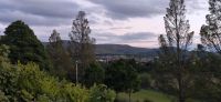 032 Edinburgh, Ausblick vom Best Western Braids Hill Hotel