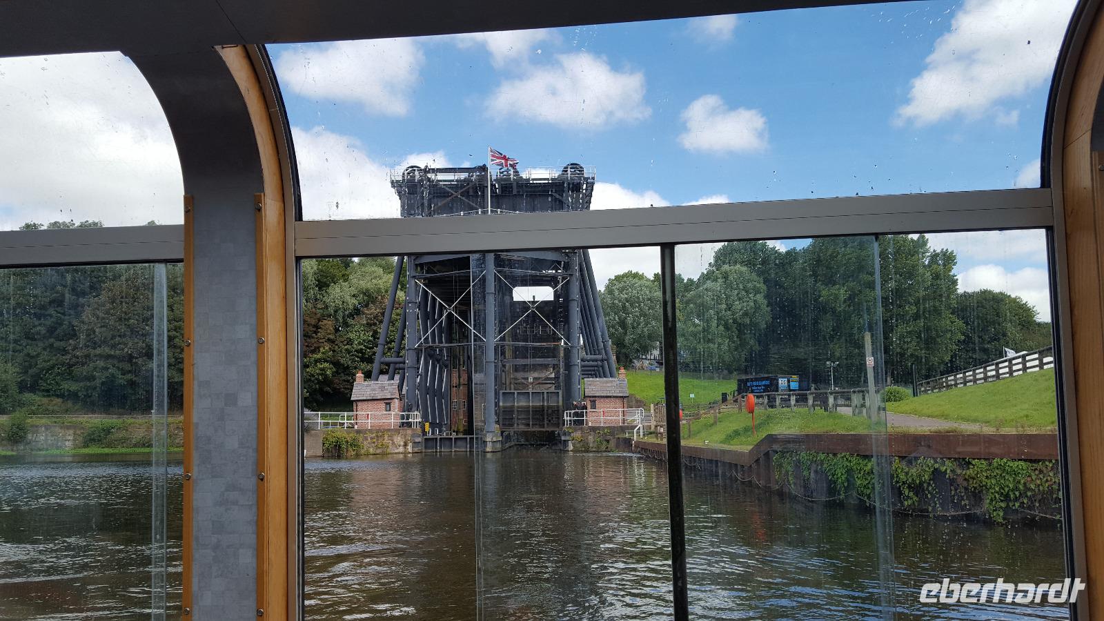 059 Anderton Schiffshebewerk, Flußfahrt