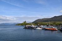 0806 Isle of Skye, Kyleakin mit Castle Moal