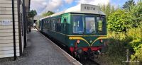 088 Keith & Dufftown Railway im Bahnhof Keith Town