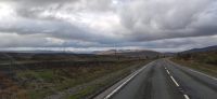 090 Blick in die Highlands nahe Dalwhinnie, Cairngorm Mountains