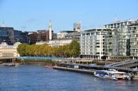 092 London, Blick von der Tower Bridge zu The Monument
