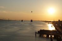 Sonnenuntergang über Hoek