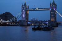 Nächtliche Ruhe an der Tower Bridge? 