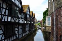 017 Canterbury, the Old Weavers House und River