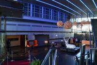 025 London, Hotellobby Radisson blue Edwardian New Povidence Wharf