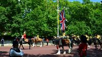 049 London, Generalprobe der Parade zum Queens-Geburtstag