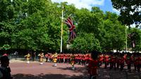 057 London, Generalprobe der Parade zum Queens-Geburtstag