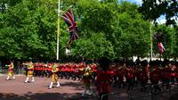 058 London, Generalprobe der Parade zum Queens-Geburtstag