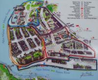 277 Nordwales, Caernarfon,Stadtplan