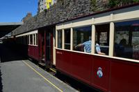 283 Nordwales, Fahrt mit der Welsh Highland Railway