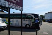 346 Nordwales, Fahrt mit der Welsh Highland Railway, Ankunft in Porthmadoc