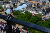 406 Edinburgh, Castle, 1-Uhr-Kanone
