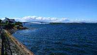 513 Schottland, Isle of Skye, Blick vom Kyleakin zur Skybridge