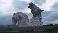 646 Schottland, die Kelpies bei Falkirk