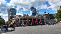 101 London, Blick zu den Hochhäuseren der City of London