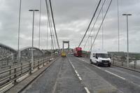 Fahrt über den Tamar River von Devon nach Cornwall