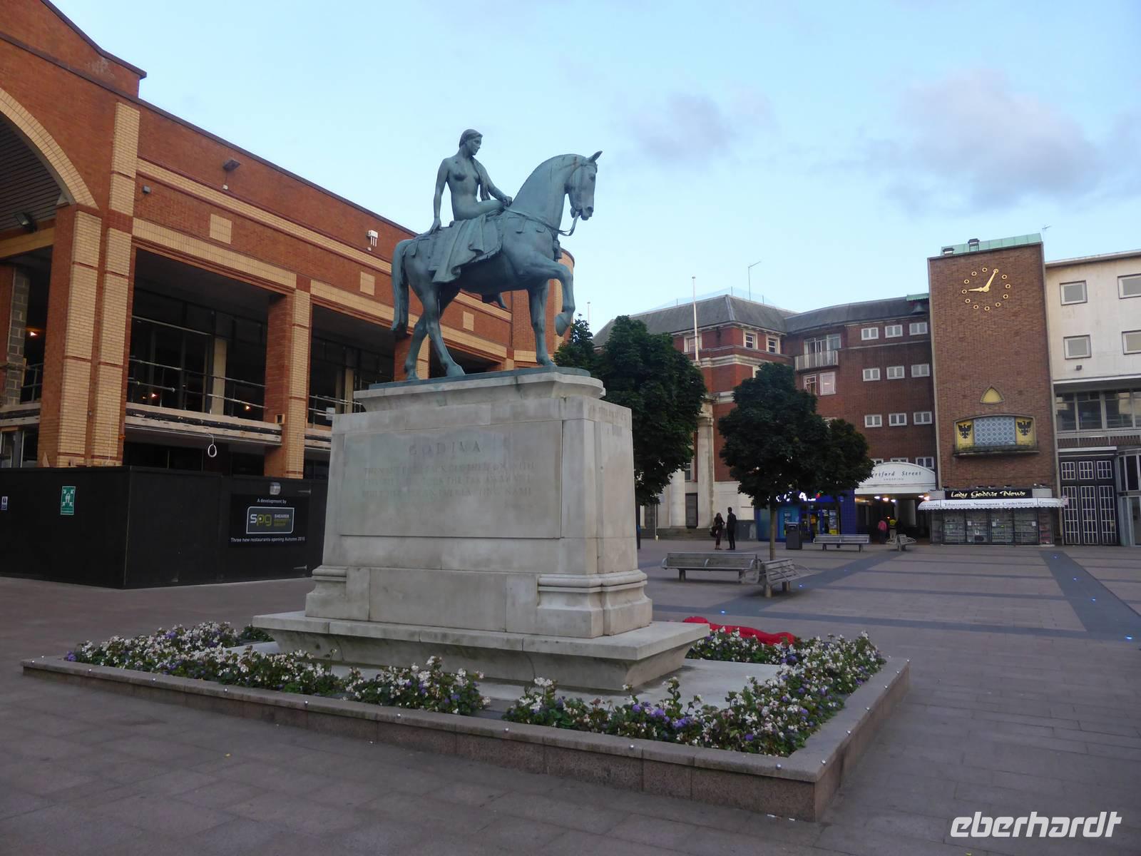 Coventry - Statue der Lady Godiva