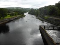 Pitlochry - Fluss Tummel und Lachstreppe 