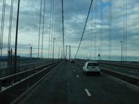 Fahrt über die Forth Bridge