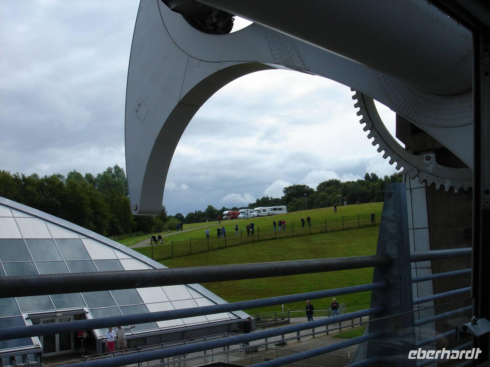 Geniale Technik am Falkirk Wheel