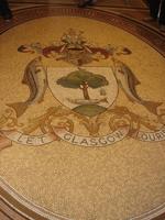 Glasgows Wappen im Rathaus