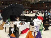 Legoecke in Glasgow Central Station