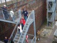 Hinab ins Dock der Titanic