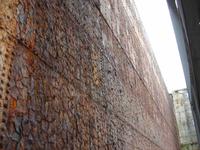 Das Dock-Tor aus selbem Material mit selber Technik von selben Männern gebaut, wie die Titanic