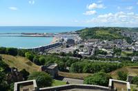015 Dover Castle, Aussicht vom Keep