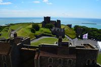 016 Dover Castle, Aussicht vom Keep