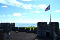 019 Dover Castle, Aussicht vom Keep