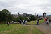 Edinburgh Castle von Calton Hill